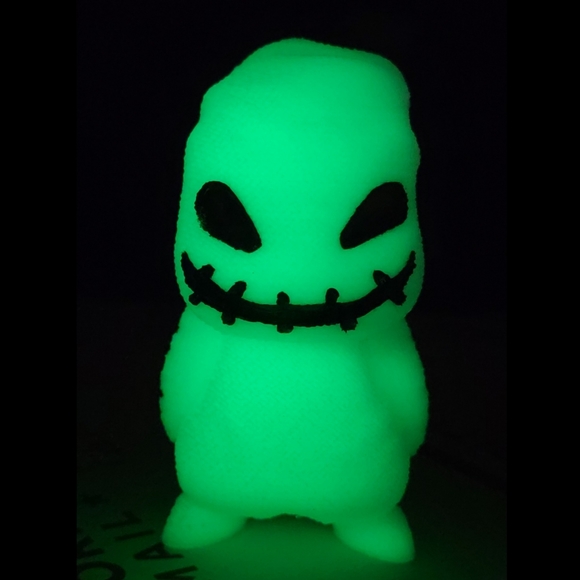 Nightmare Before Christmas Oogie Boogie Glow in the Dark Figure - Picture 2 of 6